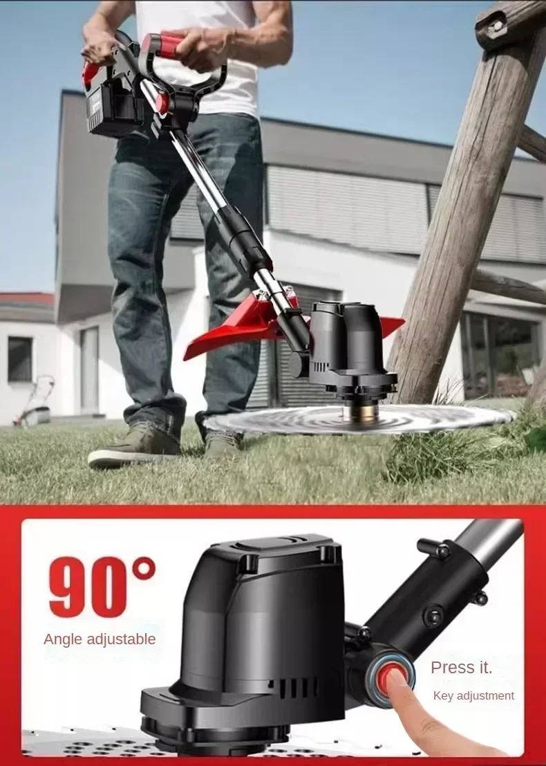 Powerful Cordless Lawn Trimmer for Home Use and Small-Scale Farming