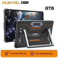 Oukitel RT8 Rugged Tablet 20000mAh 33W, 11" FHD+ Display 6GB+256GB Helio G99 48MP Camera, NFC Tablets PC with Stand, Android 15