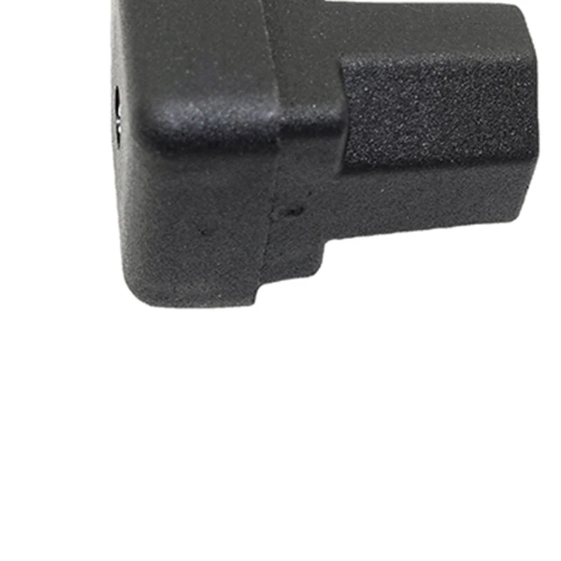 

90 Degree Angled IEC 320 C13 Female Plug Electrical AC Plug 10A 250V Power Cord Cable Assemble Connector Black