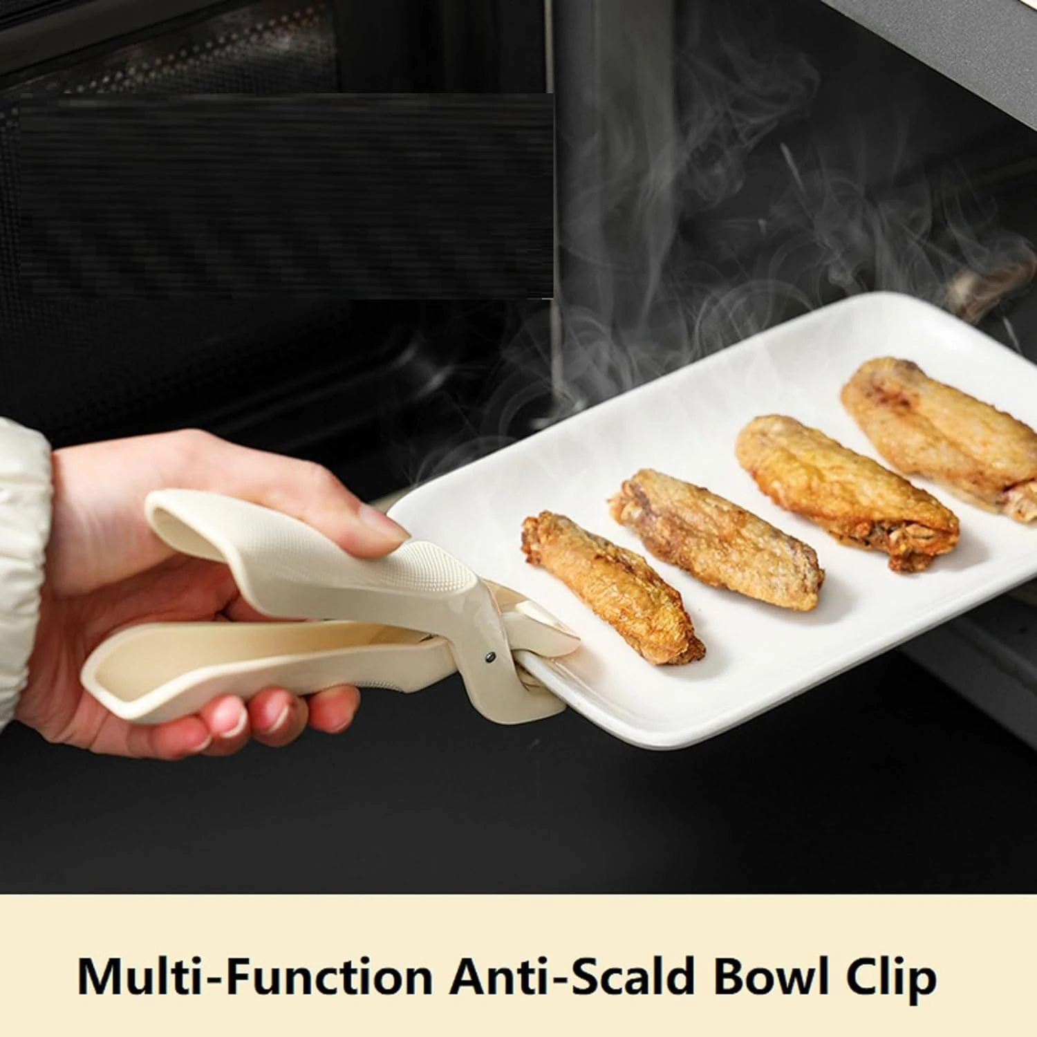 Multi- Anti-Scald Bowl Clip - Kitchen Silicone Grip Clamp