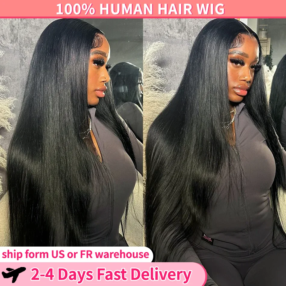 

Bone Straight Human Hair Wigs HD 4X4 Lace Wig For Women 13x4 13x6 Lace Frontal Wig Brazilian Remy HD Lace Front Wig MYLOCKME