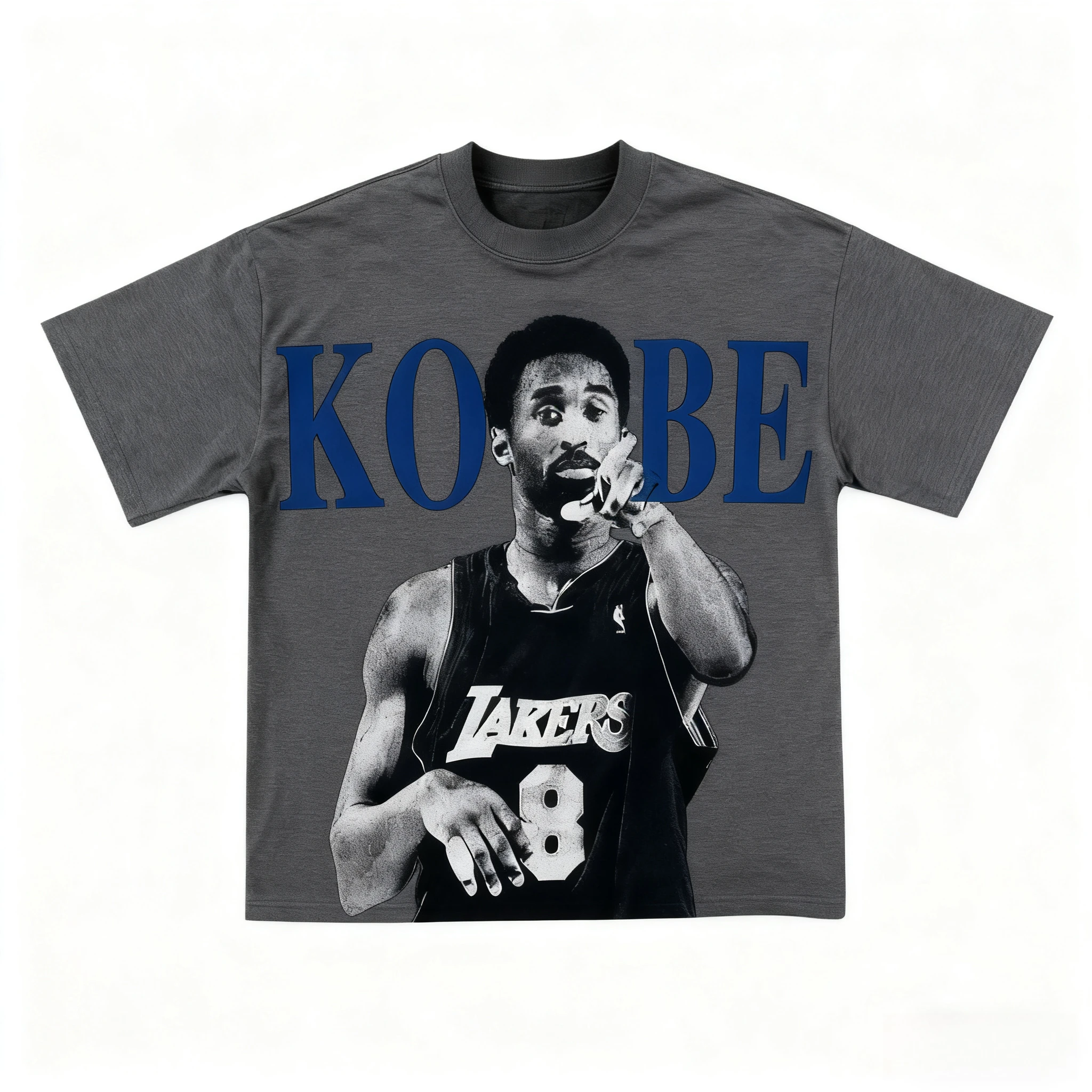 الصيف القطن كرة السلة تي شيرت كوبي براينت الرسومات طباعة للجنسين الهيب هوب الشارع الشهير تيز ياقة بلايز الرجال النساء تي شيرت #3