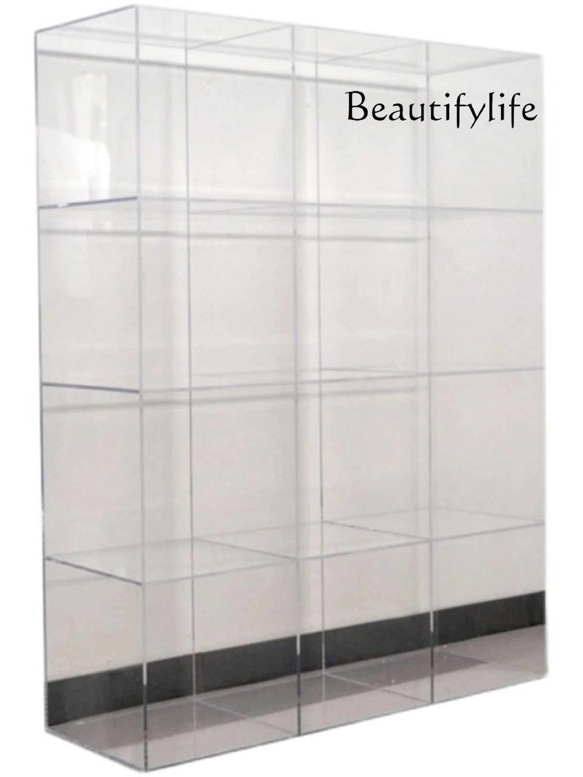 

Floor Display Shoe Store Display Rack Acrylic Transparent Shelf Modern Creative Antique Shelf