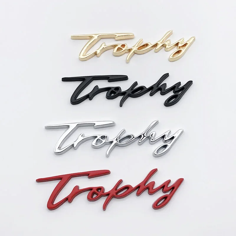 Car Trophy Badge English Logo Sticker Personalized Exterior Decal for MG7 MG6 MG5 MG4 EV ONE Cyberster HS EZS ZS GT 3