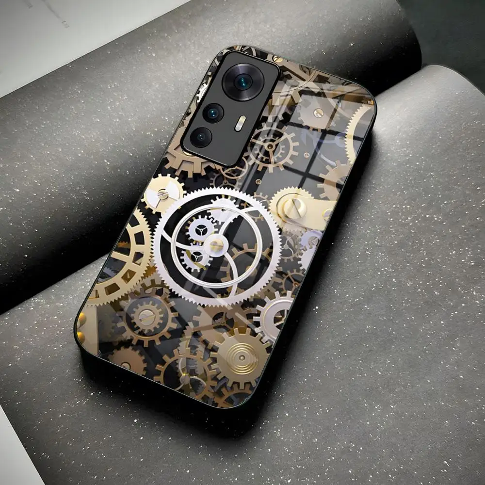 Circuit Board Watch Classic Mechanical Phone Case For OPPO A 55 54 One Plus 8T 92s A93s A94 95 8 9 7 Pro FindX3 X5PRO RENO4 REN
