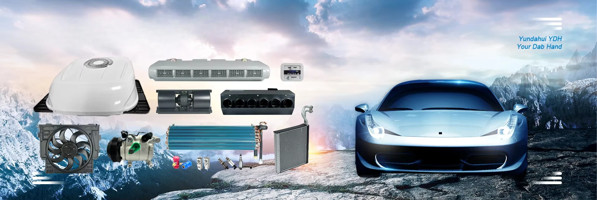 450-850VDC New Energy  Heater for Electric Vehicle Air and Water  Heating Element