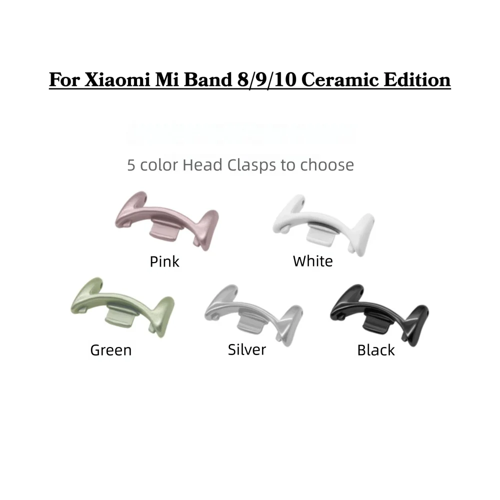 Adjustable Magnetic Band for Xiaomi Mi Smart Band 8 9 10 Ceramic Edition Bracelet Armor Style Skin-friendly Silicone Sport Strap