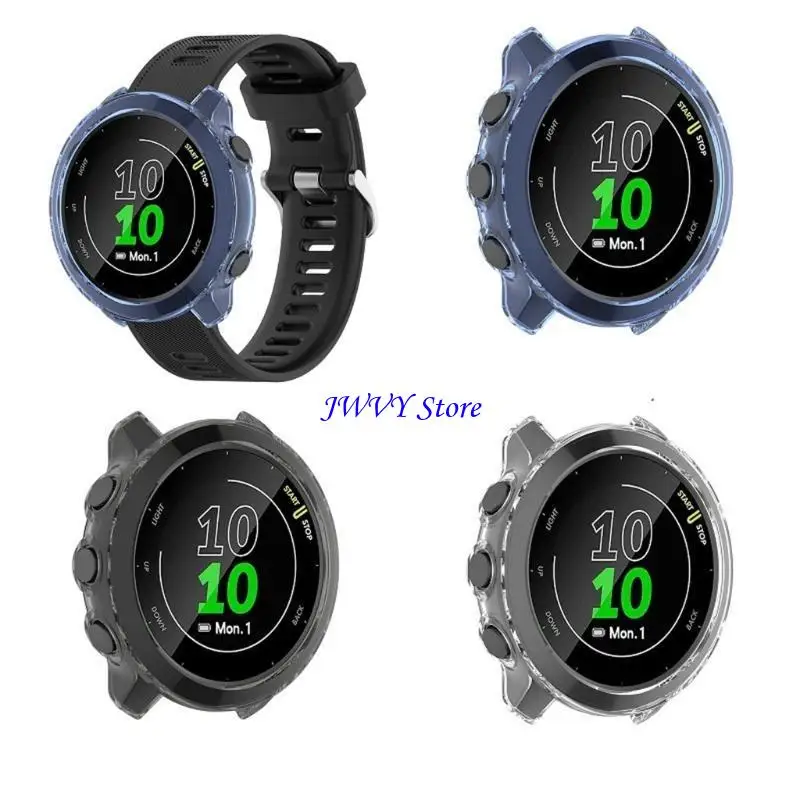 573A 55 for Case Durable Screen Protector Shockproof Wear Resistant for Shell for Smart Watch TPU