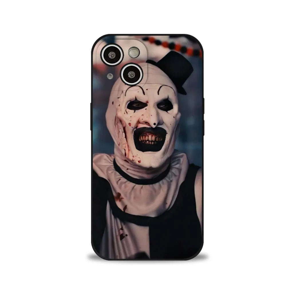 Terrifier Horror Movie Phone Case For iPhone 15 Pro Max Silicone Shell