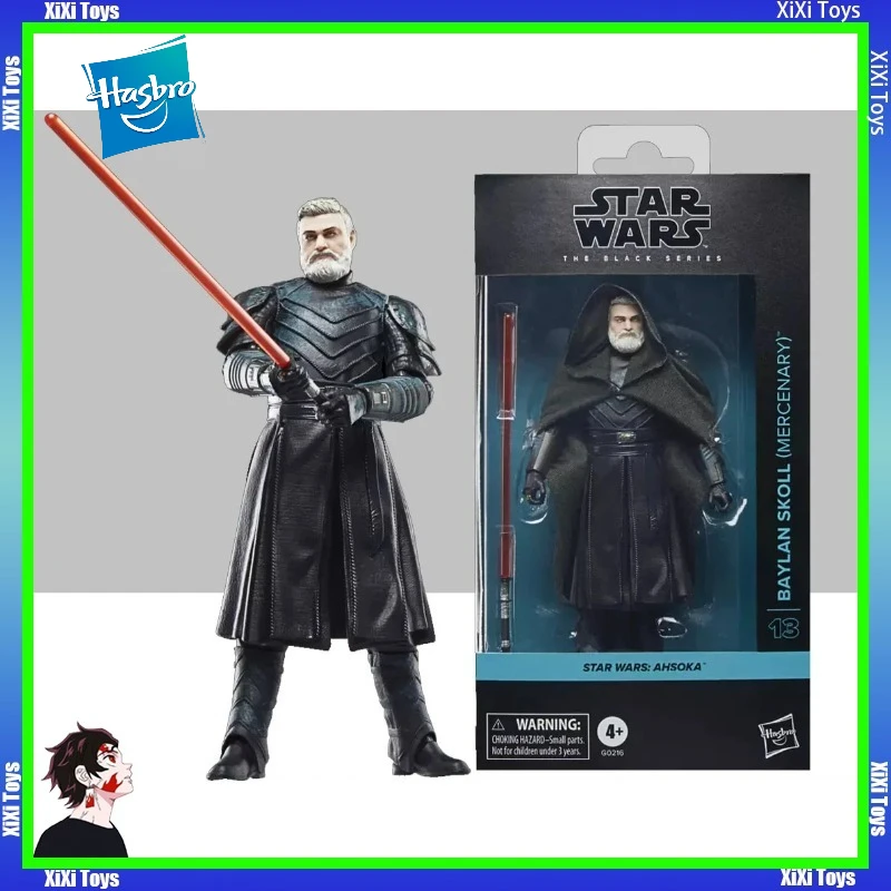 

In Stock Hasbro Star Wars The Black Series Baylan Skoll (Mercenary) Ahsoka 15cm Action Figure Collection Original Toy Model Gift