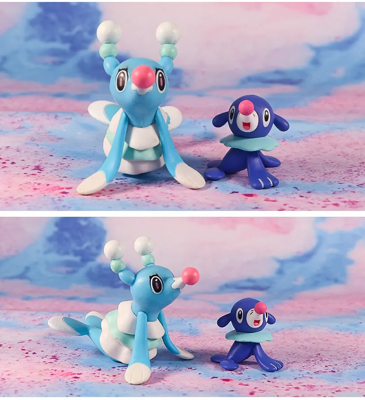 WCT Official Popplio Brionne Figure Pokemon Collectible Model Toy - view 2