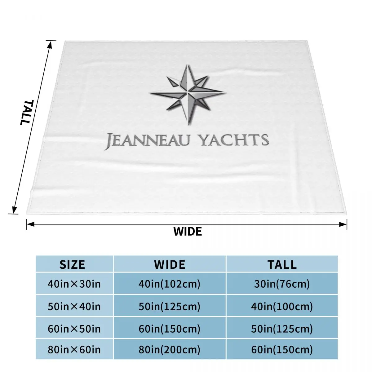 jeanneau yachts Throw Blanket Sleeping Bag Blanket halloween blanket Beach Blanket