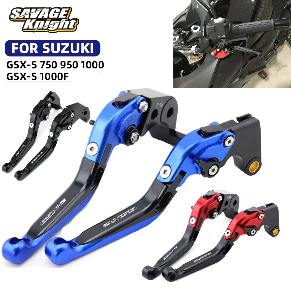 

For SUZUKI GSXS 750 950 1000 F Adjustable Folding Motorcycle Pivot Brake Clutch Lever Handle Accessories GSX GSXS1000 GSXS750