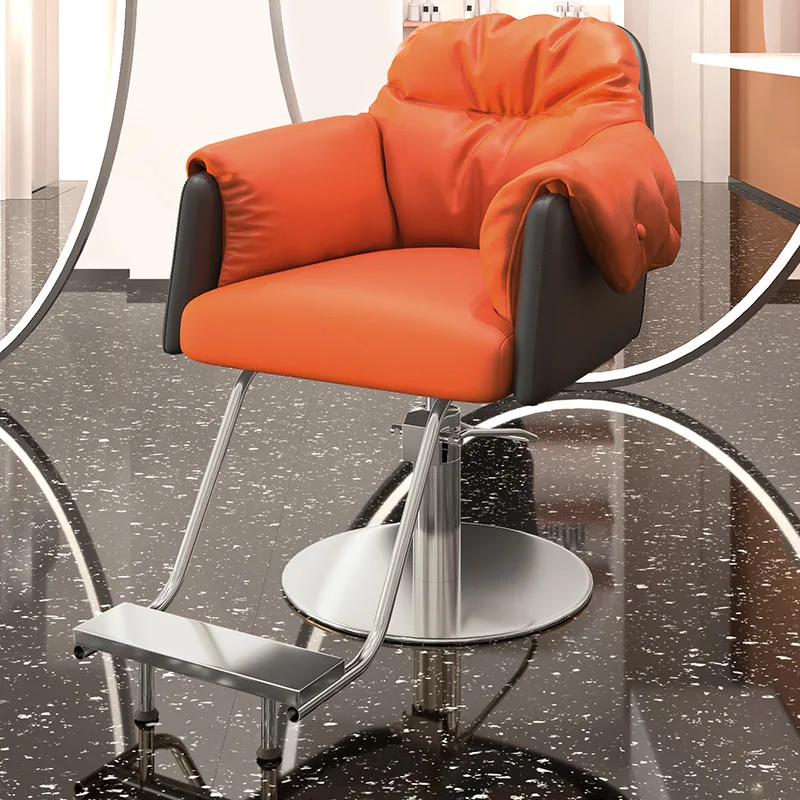 Stylist Ergonomische Kappersstoelen Esthetische Kruk Cosmetische Kapperskappersstoelen Silla De Barbero Salon Apparatuur