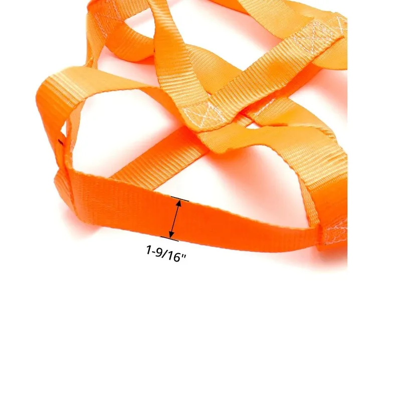 

ABUL-4 Pack Drum Lifting Straps And Oil Drum Binding Straps For 5 Gallon Bucket, 200Lbs Capacity