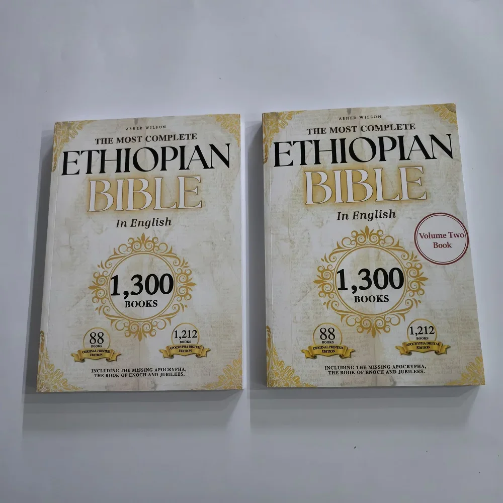 HECOMPLETE ETHIOPIAN BIBLE in English 88 Scriptures: including Missing Apocrypha of Enoch Jubilees