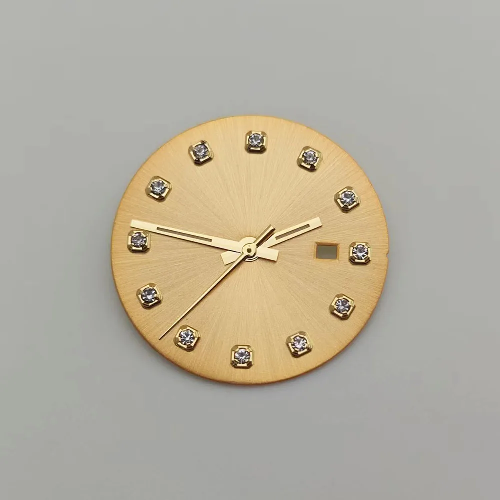 Циферблат NH05 Циферблат 24,5 мм можно настроить с собственным логотипом для корпуса 31 мм Аксессуары для часов NH05 с автоматическим механическим механизмом