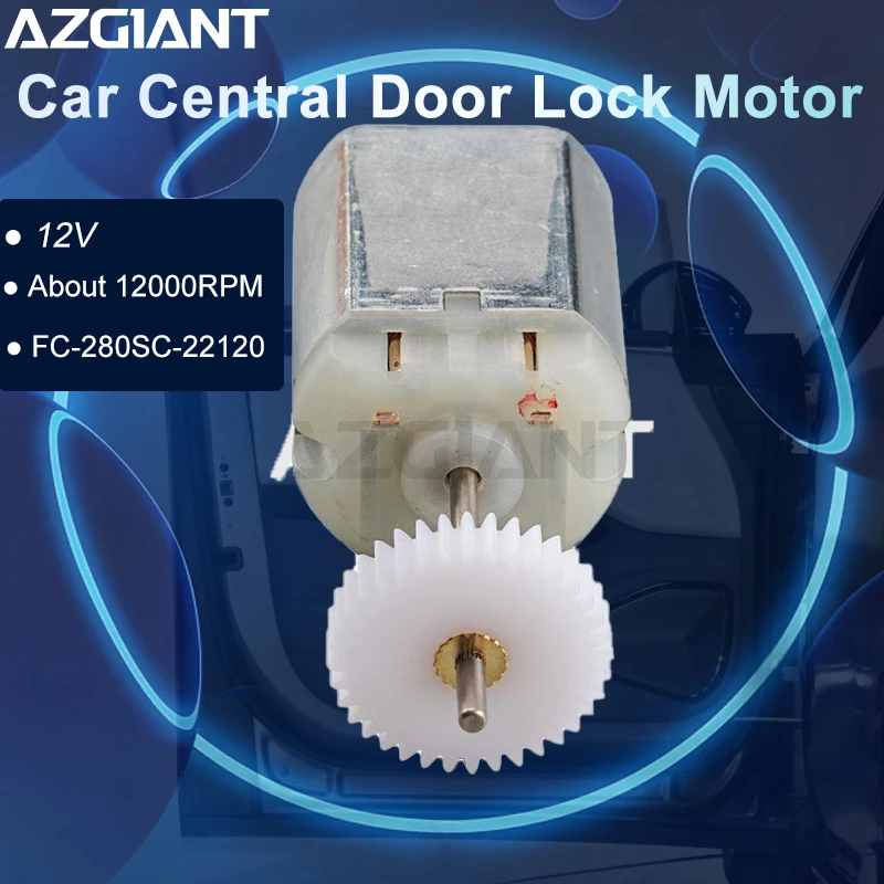 

AZGIANT Door Lock Actuator Latch Motor Mechanism For Skoda Octavia I MK1/Superb I MK1 FC-280SC-22120 36 teeth carro