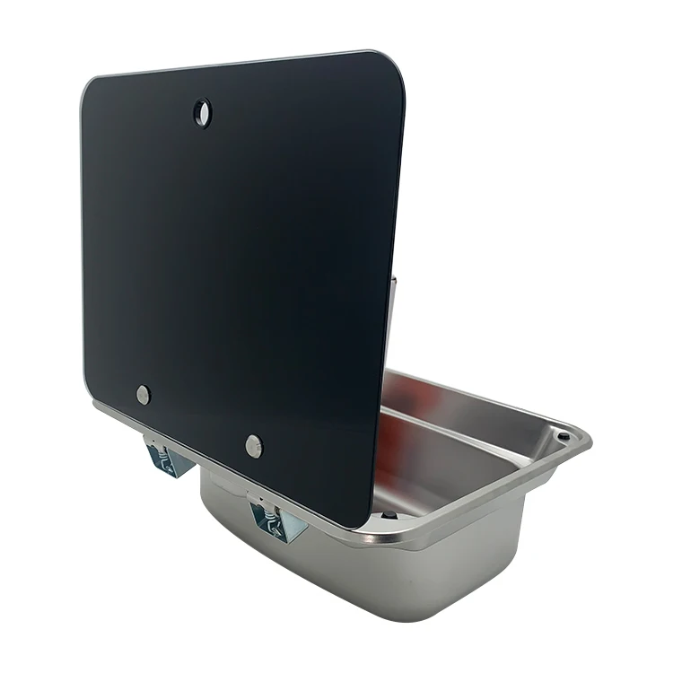 Stainless Steel Small Portable Camping Sink Wash Basin For Motorhomes And Yachts