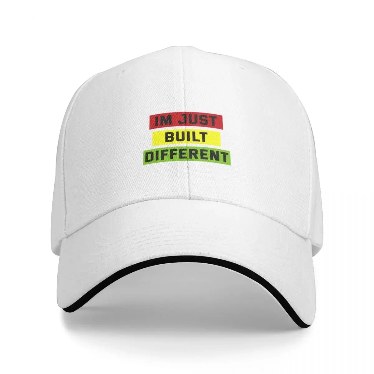 I'm just built differentCap Baseball Cap Cap hat baseball hat hip hop elegant women's hats Men's