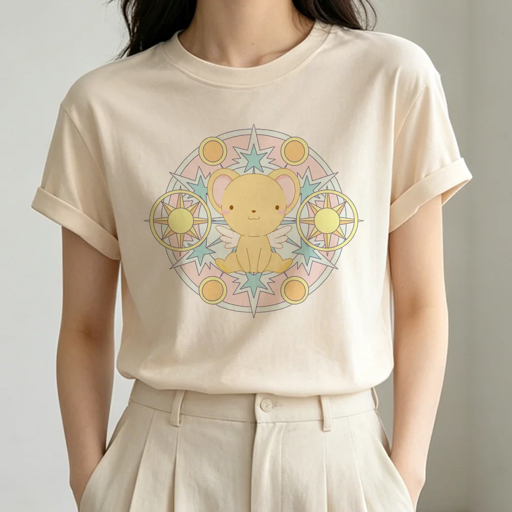 Cardcaptor Sakura t shirt girl manga vintage grunge top tees gyaru gothic Psychedelic vintage clearance sales