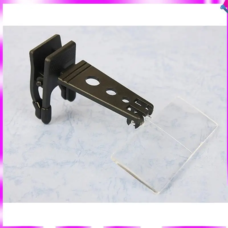 

N96R 1 Set 1.5X/2.5X/3.5X Optical Instruments Clip-On Magnifier Glasses Folding Clip On Eyeglass Loupe With 3 Acrylic Lens 85X30