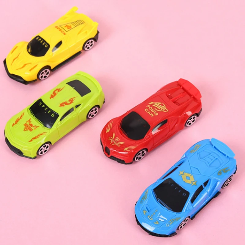 Cartoon Cool Racing Car Inertia Toys Kids Simulation Racing Car Pull Back Car Puzzle dla dzieci Zabawki Chłopcy Prezent urodzinowy na wakacje