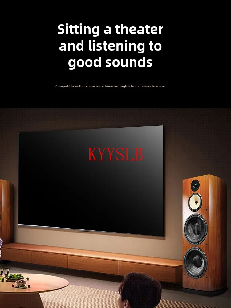 Altavoz pasivo doméstico de alta potencia de 300W y 12 pulgadas, altavoz de estantería de alta fidelidad, altavoces de suelo de graves con Audio frontal para cine en casa