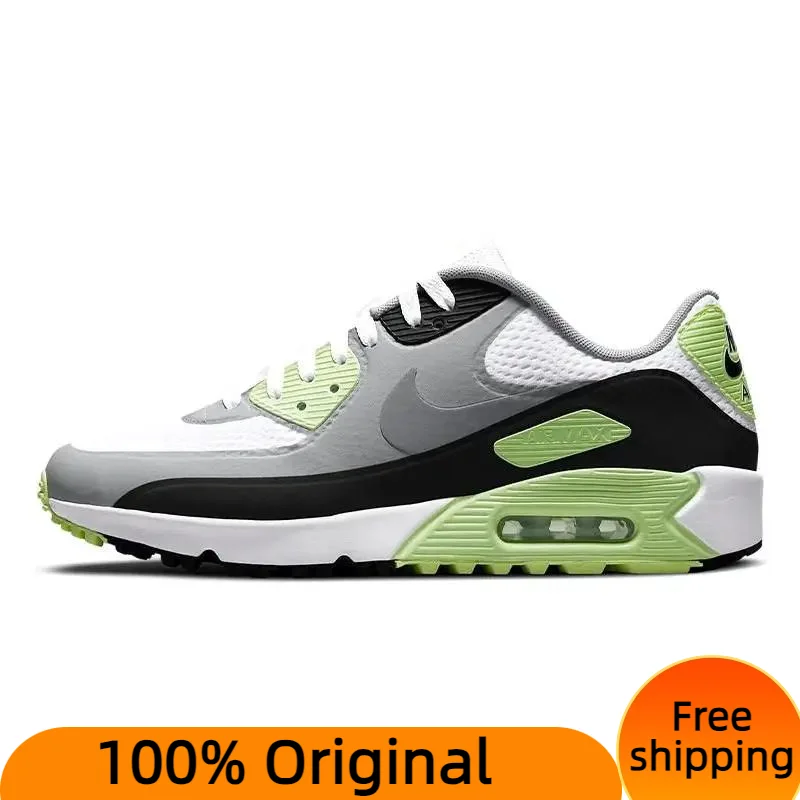 Nike Air Max 90 Golf White Particle Grey Barely Volt Sneakers shoes CU9978-104 With Original Box