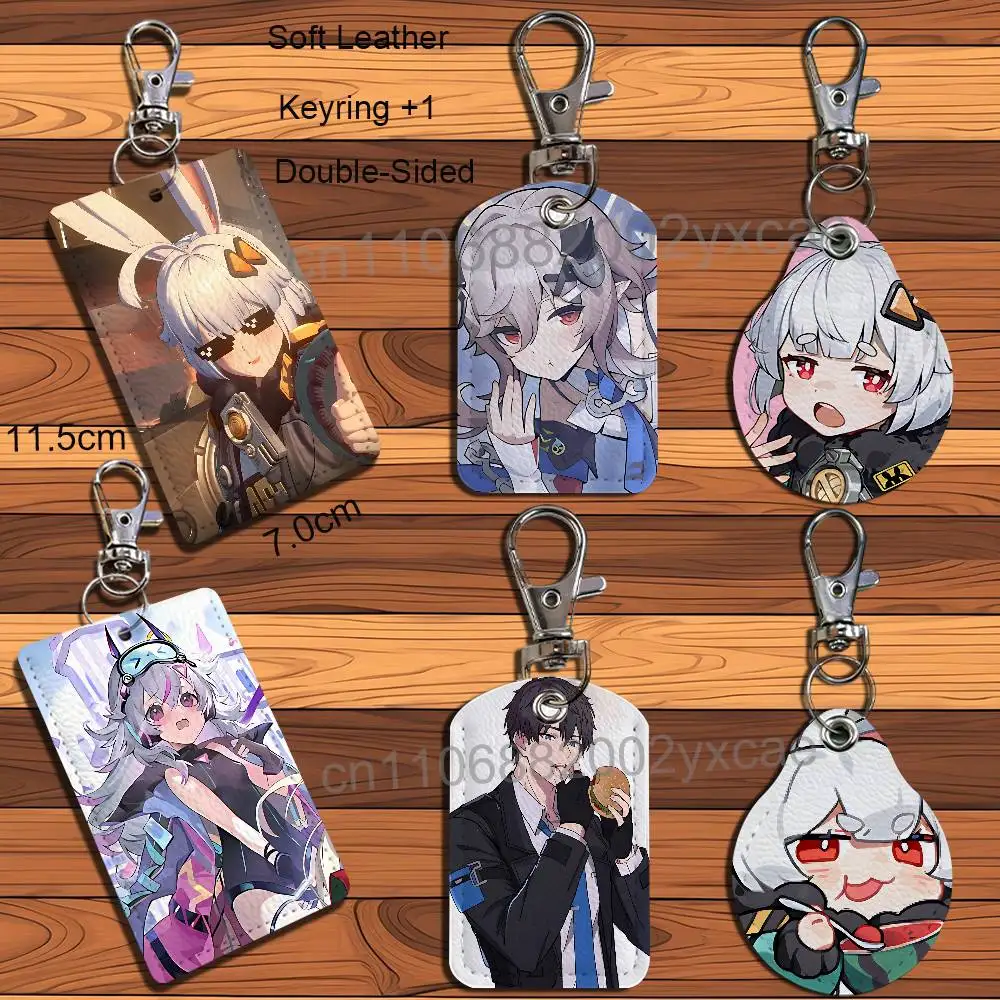 

game Taffy ANANTA Card Holder Keychain Key Ring Door Lock Access Protective Case For Security Gift