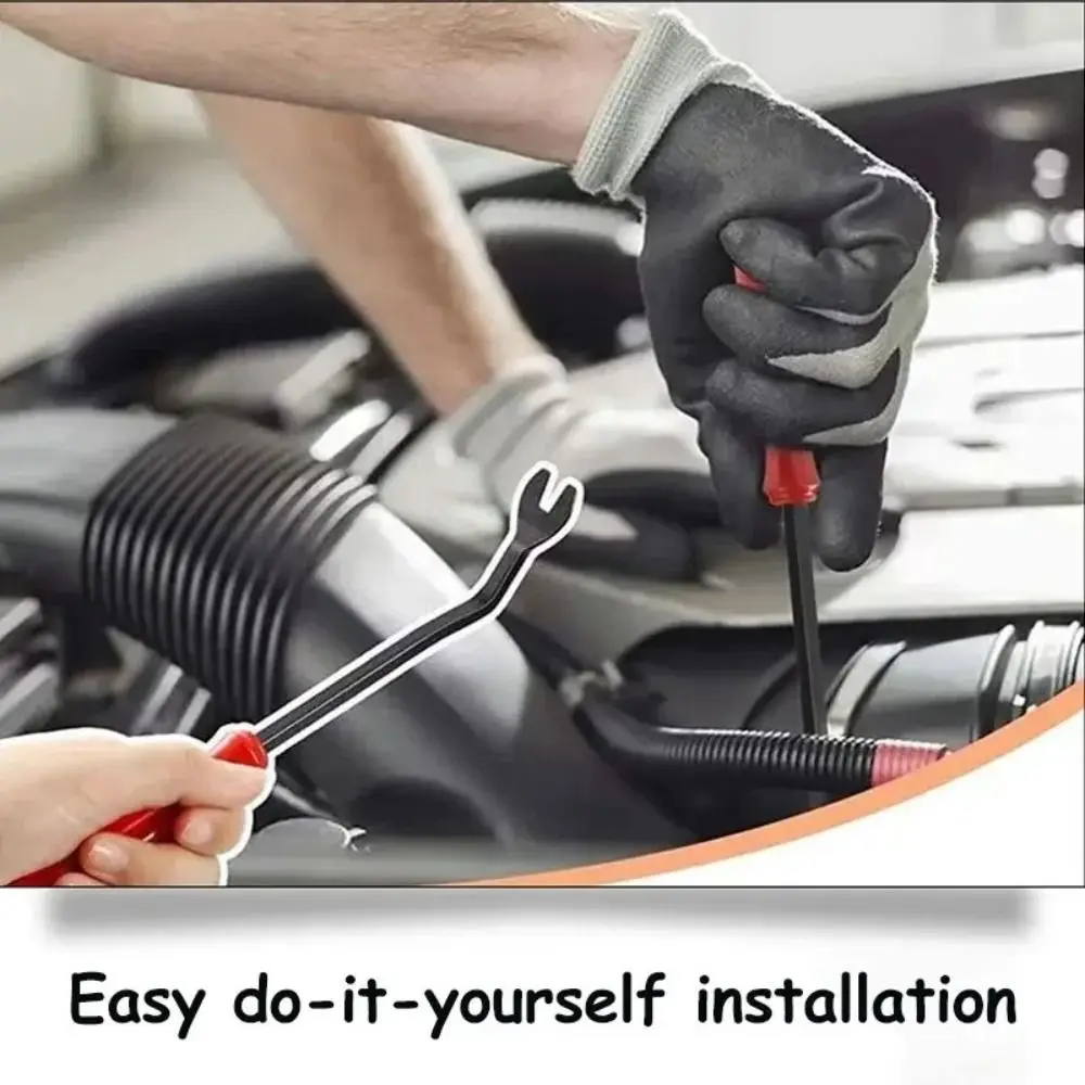 5Pcs/set Portable Car Panel Removal Tool Kit Nail Puller Radio Audio Door Pry Repair Clip Trim Dash Removal Installer Hand Tool