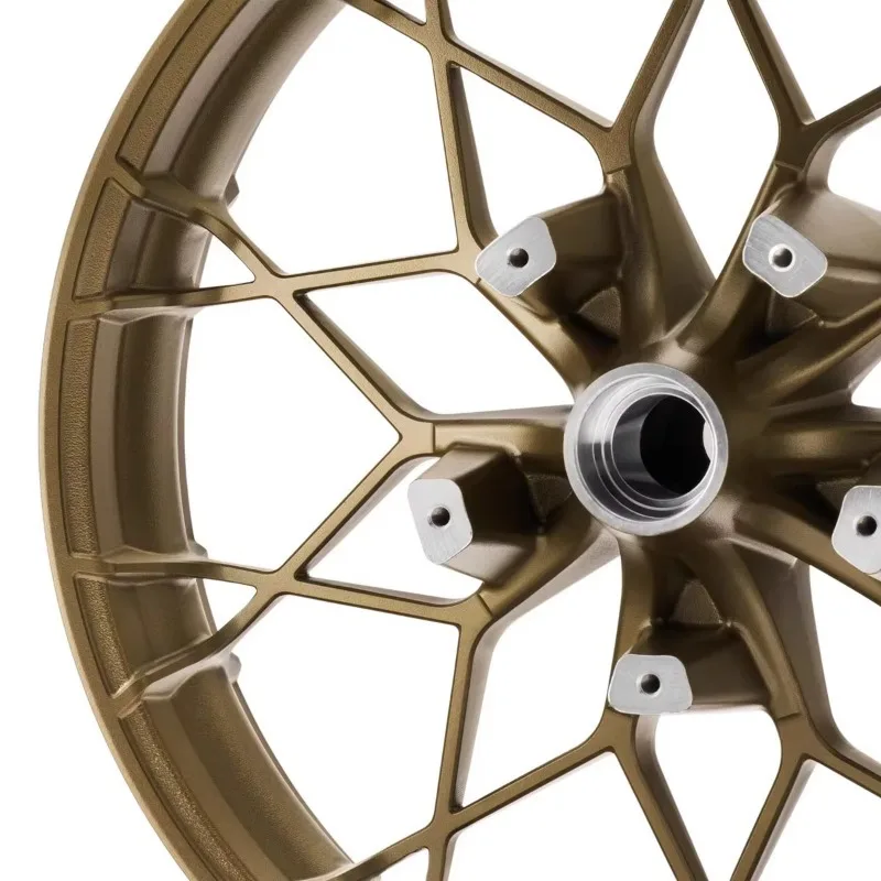 2025 New Style Alloy Wheel Accessories For Harley 08-later FLSTF FLSTFB FLSTFBS Motorcycles Black