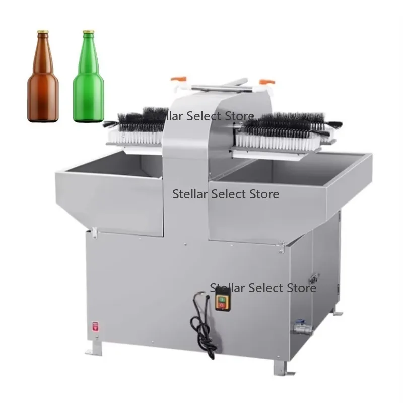 Heavy Bottle Rinsing Machine for Commercial Use with Water Cleaning and Dust  Capabilities