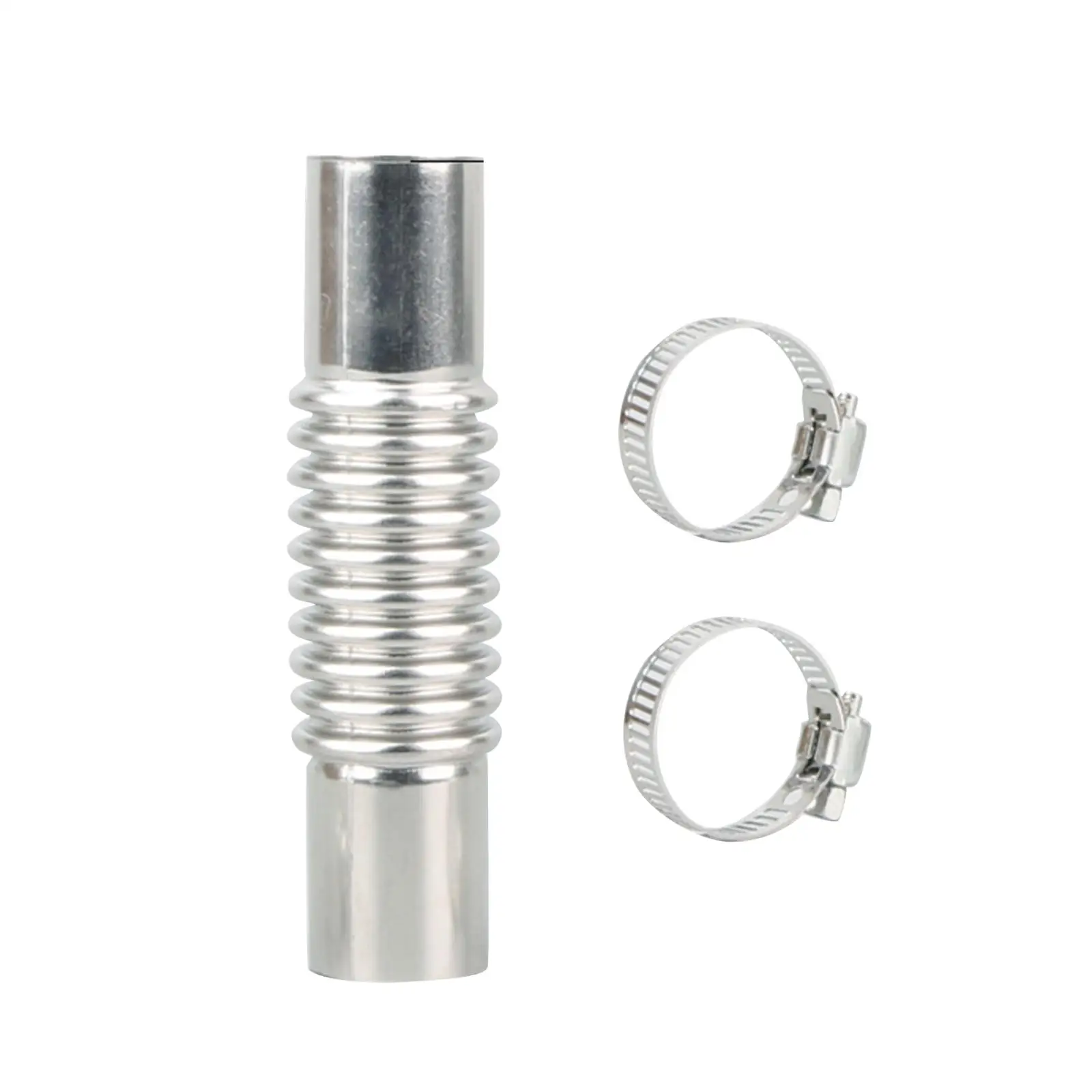 24mm Air Heater Heavy Duty Auto Parts Stainless Steel Exhaust Pipe Tube Connector Automotive Replacement for Outdoor Travel