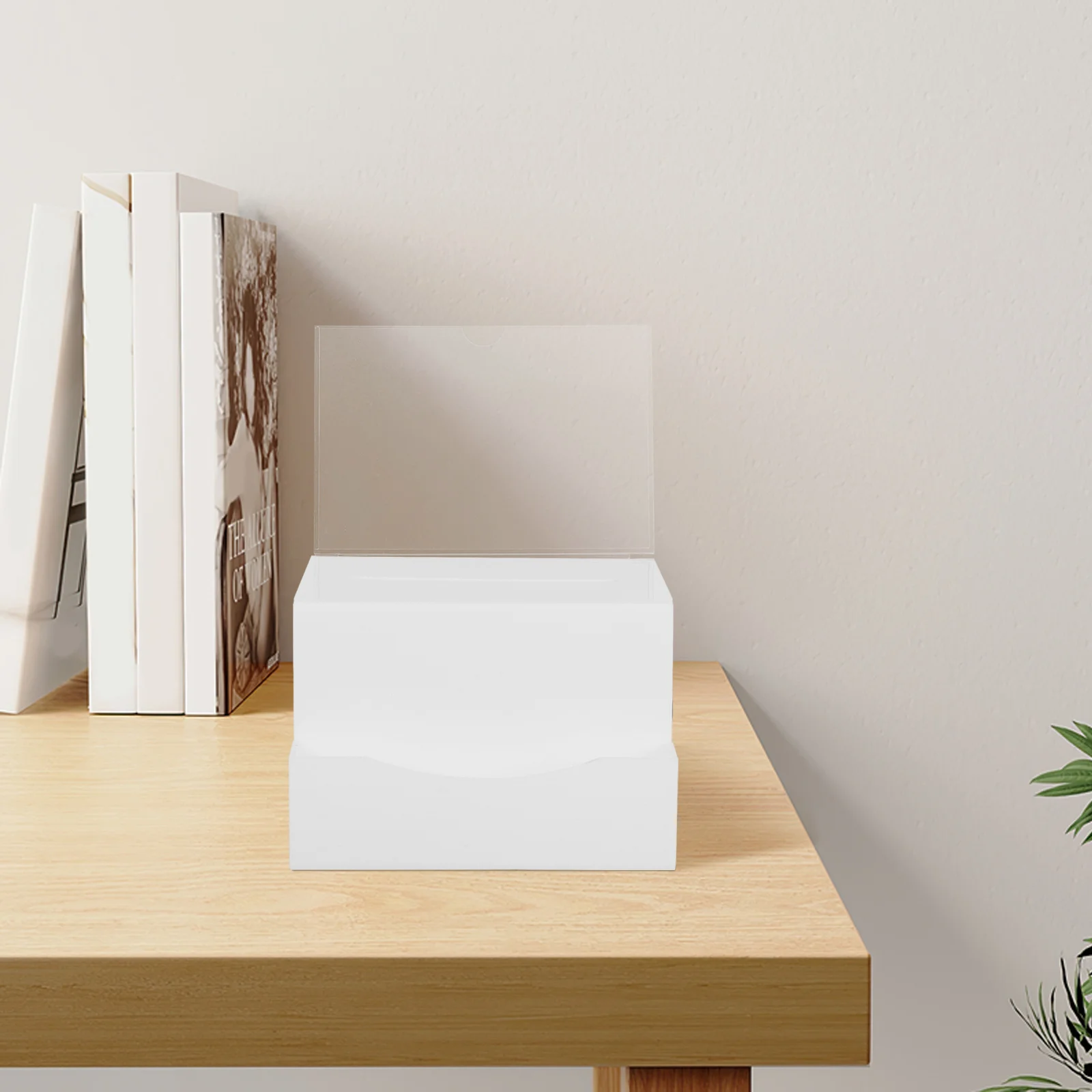 

Clear Acrylic Ballot Box 28X20X15Cm Secure Lock Donation Suggestion Container For School Office Fundraising Voting Raffle Money