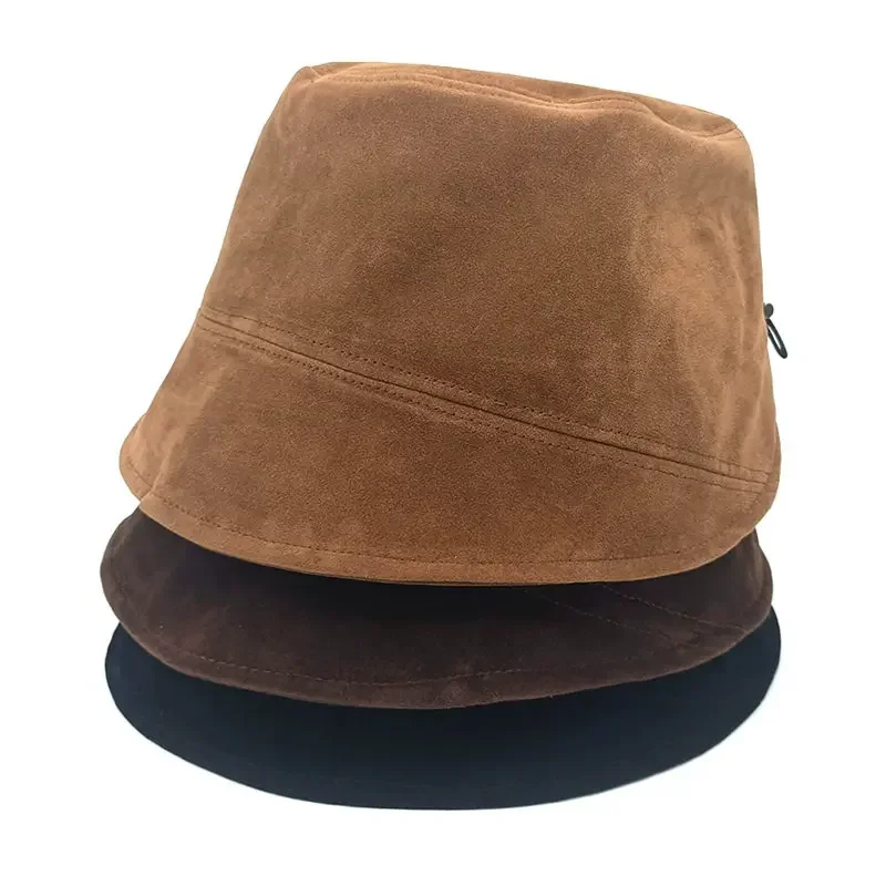 الخريف البوليستر الصلبة قبعة بحافة صياد قبعة السفر في الهواء الطلق قبعة قبعة دافئة للفتيات والنساء 268 #2