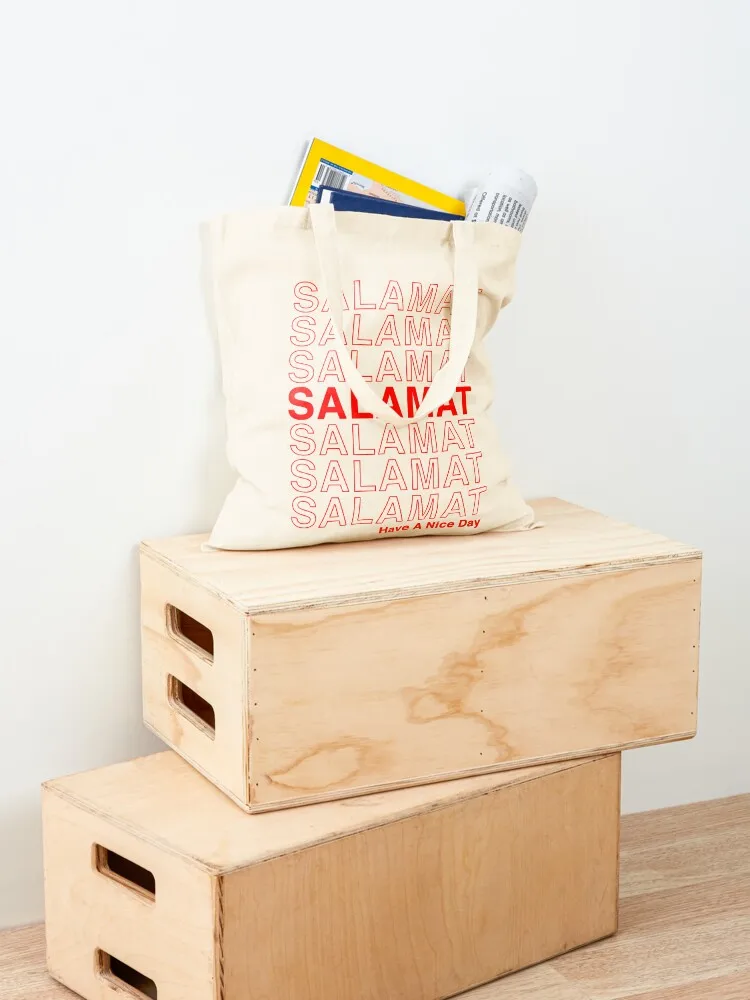 Salamat Have a Nice Day - Filipino Tagalog Thank You Tote Bag cute tote bag personalized tote bag Handbags women