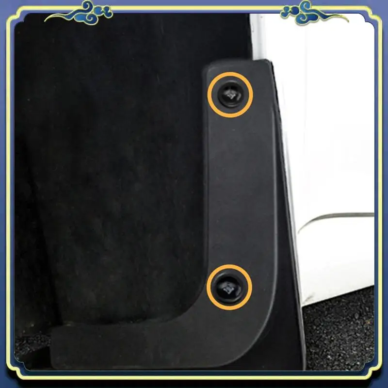 AU16-4 قطعة سيارة قطعة من نسيج الطين اللوحات سبلاش واقي من الطين درابزين ل BYD يوان يوب 2024 اكسسوارات السيارات