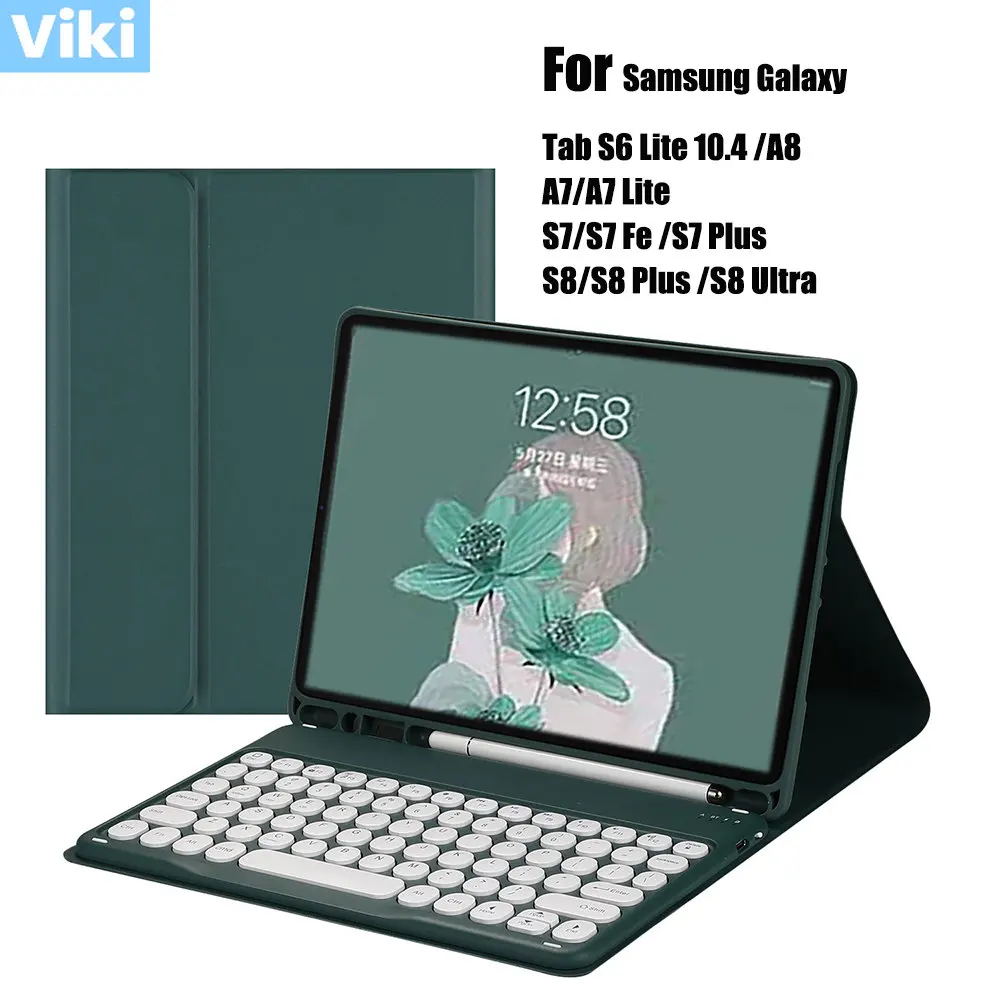 

Чехол для планшета Samsung Galaxy Tab A7 A8 10,5 X200 T500 S8 S6 Lite 10,4 12,4