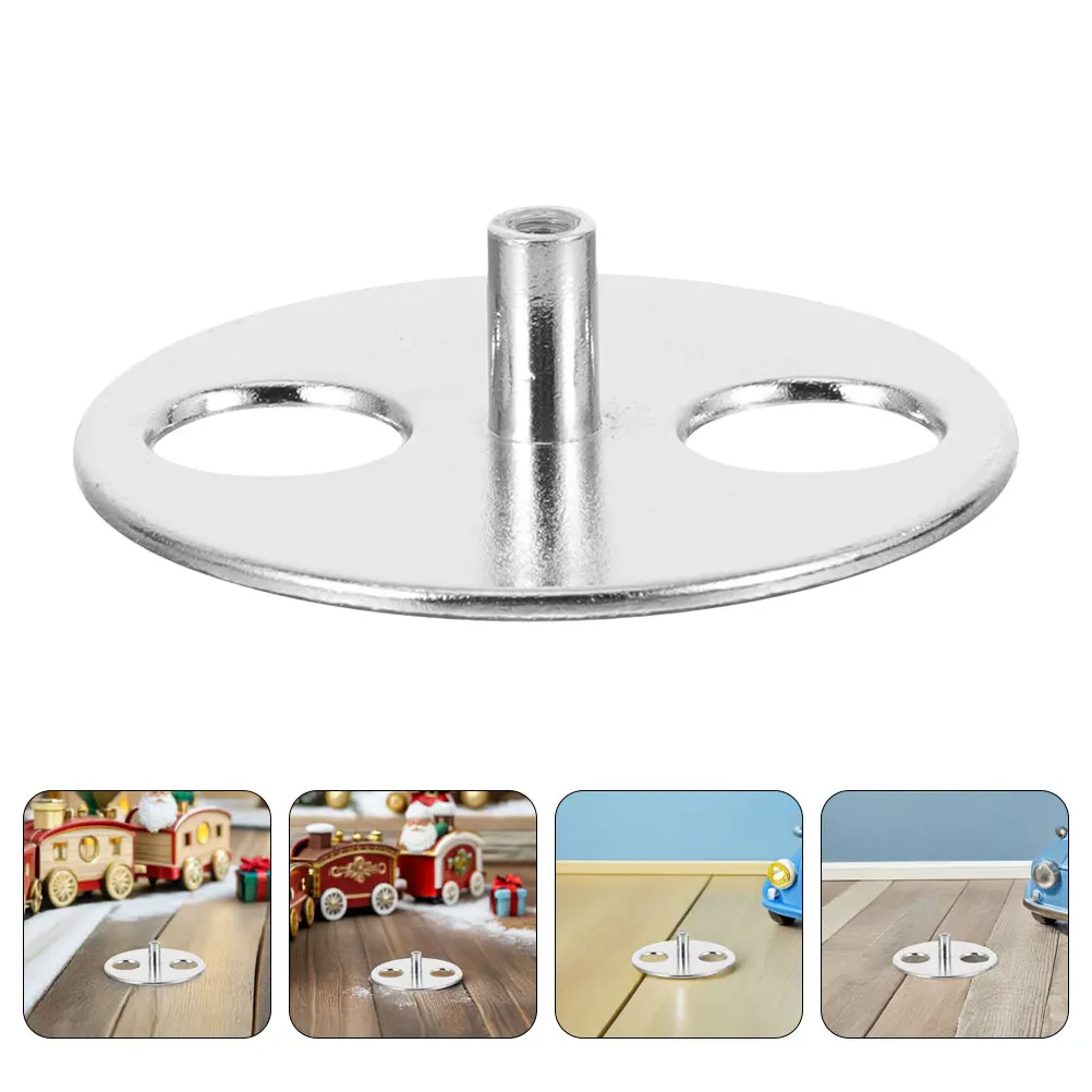 

6 Pcs Music Box Accessories Winding Keys Metal Windup Replacement Parts Disc Winder