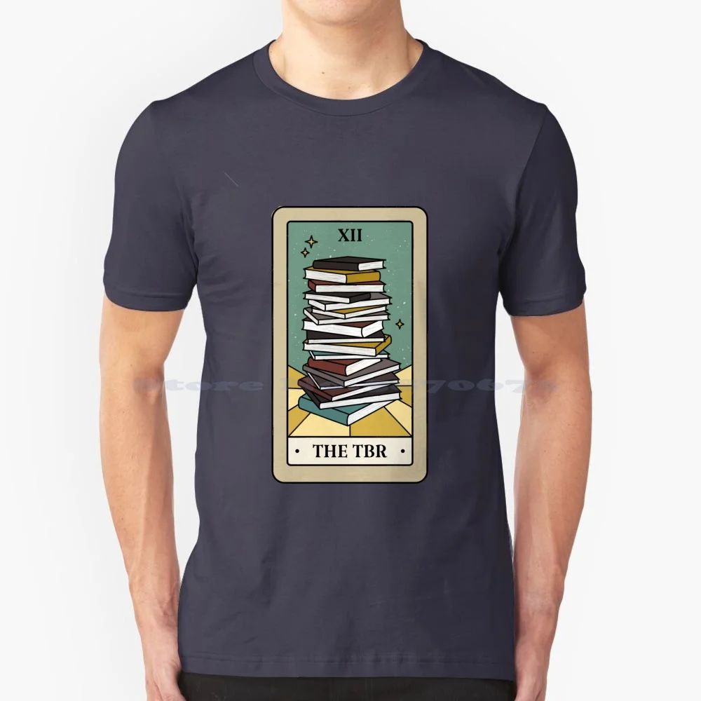 Bookish Tarot-The Tbr T Shirt 100% Cotton Tee Bookish Book Lover Bookshelves Booktube Book Community Book Club Ya Books Ya Lit