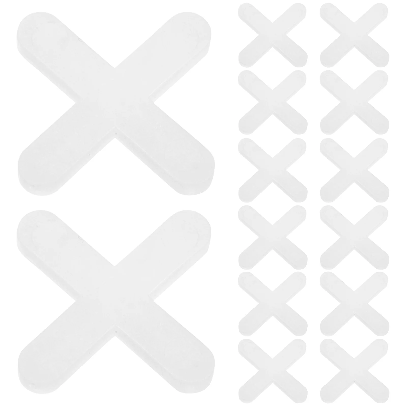 1000Pcs Plastic Tile Leveling Clips 4Mm Precision Gap Control Spacers for Ceramic Porcelain Tiles Easy Fix System Tiling Project