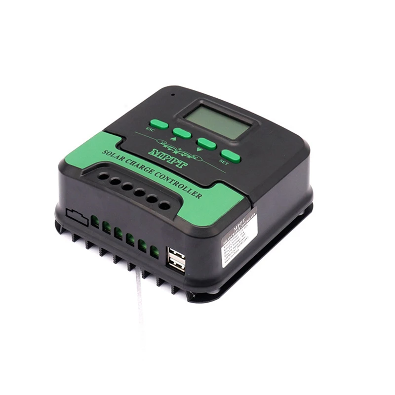 Контроллер заряда солнечной батареи с ЖК-дисплеем, 20 А, 12/24 в