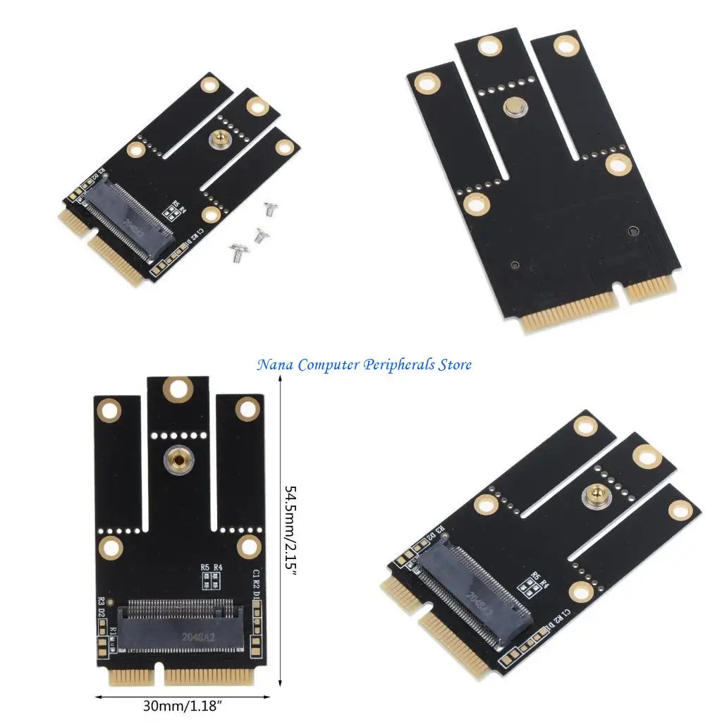 

F68C Wi-Fi Wlan-адаптер для M.2 Ngff для ключа A+E к сетевому адаптеру Mini PCIE для
