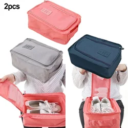 2Pcs Travel Storage Portable Sneaker Bag Bag Waterproof Breathable Single Shoe Storage Bag Foldable Portable Small Shoe Bag