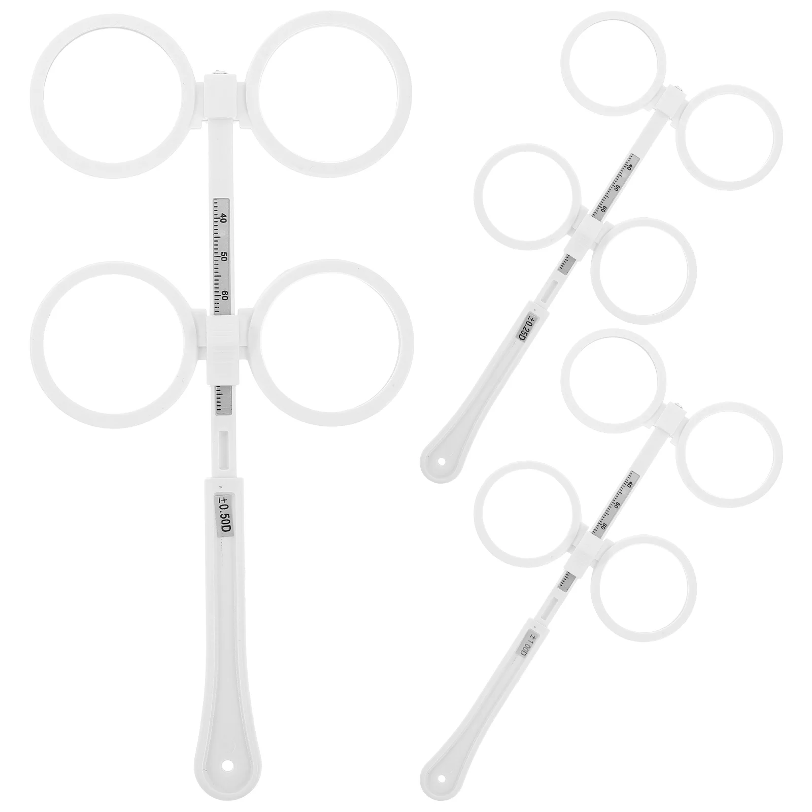 

3 Pcs Amblyopia Training Shot Optometry Equipment Accessories Vision Flipper Glass Lens Kit Optical Lenses