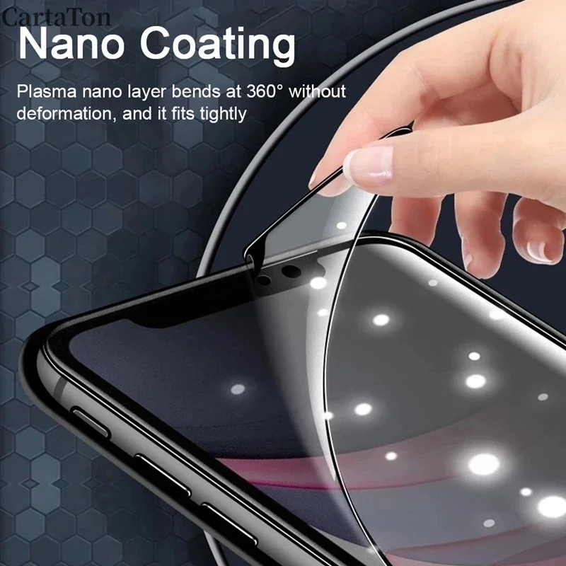 Matte Keramik-Displayschutzfolie für iPhone 15 14 11 16 13 Pro Max 12 Mini 7 8 Plus XR X XS SE2022 Anti-Spionage-Folie, kein Glas