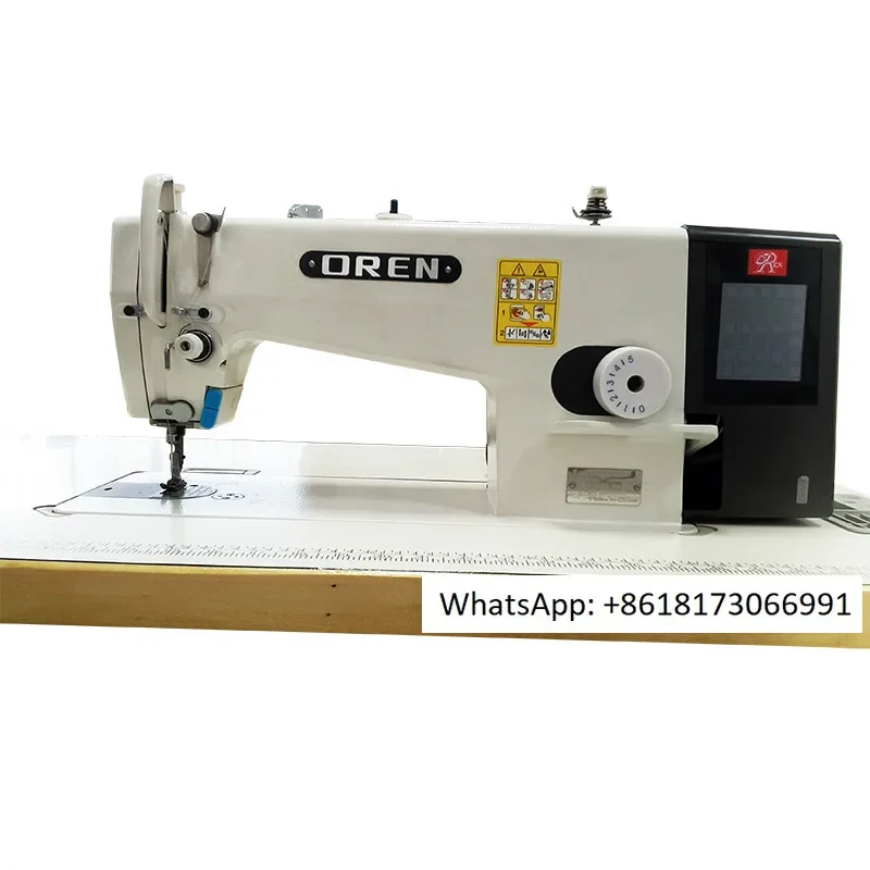 Thick material flat sewing equipment, automatic thread cutting flatbed, computer lock sewing machine RN6188-802A