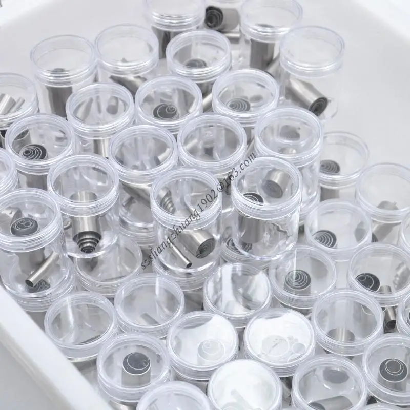 

Q6RB 12Pcs Hole Hollow Cutter Set with Storage for Case Stainless Steel Round Circle Ring Clay Cutters Ceramics Baking