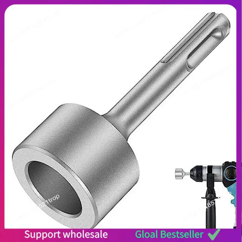 

A38M SDS-PLUS Steel Drill Driver Kit With Round Handle Of 19Mm And 21Mm Is Suitable For Electric Hammer Drilling Grounding Rod